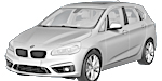 BMW F45 C105B Fault Code